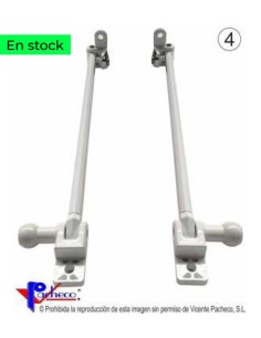 Juego de brazos de punto recto