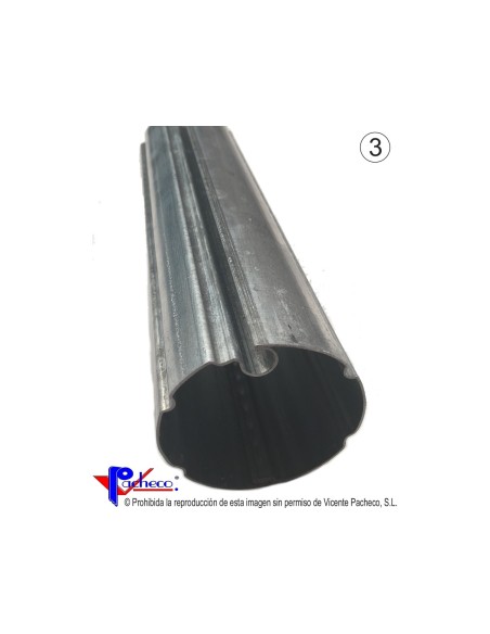 Tubo galvanizado 5mts